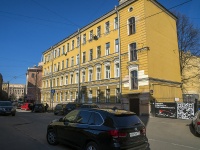 Petrogradsky district, Sezzhinskaya st, house 32. Apartment house