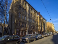 Petrogradsky district, Sezzhinskaya st, house 33. Apartment house