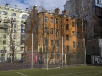 Petrogradsky district, Krasnogo kursanta st, house 10 ЛИТ Б. Apartment house