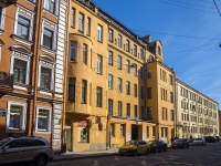 Petrogradsky district, Vvedenskaya st, house 14. Apartment house