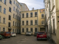 Petrogradsky district, Vvedenskaya st, house 17. Apartment house