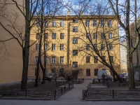 Petrogradsky district, Ropshinskaya st, 房屋 4. 公寓楼