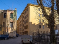 Petrogradsky district, Ropshinskaya st, house 4. Apartment house