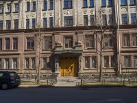 Petrogradsky district, Bolshaya raznochinnaya st, house 3. Apartment house
