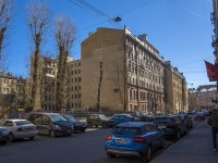 Петроградский район, улица Большая Разночинная, дом 3. многоквартирный дом