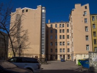 Petrogradsky district, Bolshaya raznochinnaya st, 房屋 7. 公寓楼