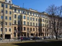 Petrogradsky district, Bolshaya raznochinnaya st, 房屋 17. 公寓楼