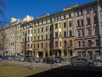 Petrogradsky district, st Bolshaya raznochinnaya, house 17. Apartment house