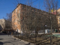 Petrogradsky district, Markin st, house 14-16. Apartment house