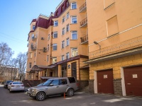 Petrogradsky district, Markin st, house 16А ЛИТ А. Apartment house