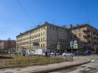 Petrogradsky district, Kolpinskaya st, house 15. Apartment house