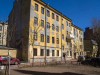 Petrogradsky district, Strelninskaya st, house 5-7. Apartment house