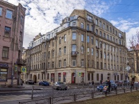 Petrogradsky district, Monchegorskaya st, house 10Б. Apartment house