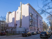 Петроградский район, Офицерский переулок, дом 4. многоквартирный дом