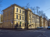 Петроградский район, Офицерский переулок, дом 7. многоквартирный дом