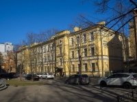 Петроградский район, Офицерский переулок, дом 7. многоквартирный дом