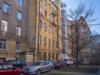 Petrogradsky district, Zhdanovskaya st, house 1/2. Apartment house
