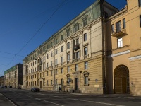 Petrogradsky district, Zhdanovskaya st, house 33. polyclinic
