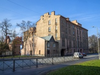 Primorsky district, Primorsky avenue, house 14. Apartment house