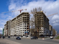 Primorsky district, st Beloostrovskaya, house 9. building under construction