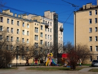 Frunzensky district,  , house 72. Apartment house