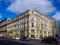 Central district, Nevsky avenue, 房屋 16. 公寓楼