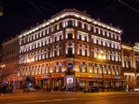 Central district, Nevsky avenue, 房屋 43. 公寓楼