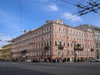 隔壁房屋: avenue. Nevsky, 房屋 78. 公寓楼