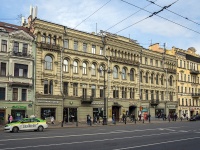 Central district, Nevsky avenue, house 100. Apartment house