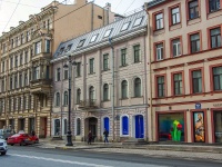 neighbour house: avenue. Nevsky, house 117. Apartment house