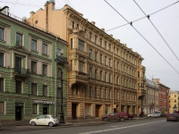 neighbour house: avenue. Nevsky, house 119. Apartment house