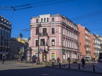 Центральный район, Невский проспект, дом 124А. многоквартирный дом