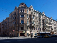Central district, Nevsky avenue, 房屋 160. 公寓楼