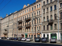neighbour house: avenue. Nevsky, house 164. Apartment house