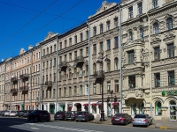 neighbour house: avenue. Nevsky, house 166. Apartment house