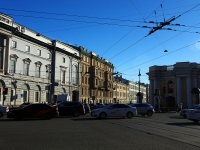 Central district, library Российская национальная библиотека, Sadovaya st, house 18