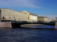 Центральный район, улица Набережная реки Фонтанки. мост "Лештуков"