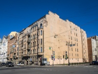 Central district,  , house 44Б. Apartment house