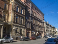 Central district, st Goncharnaya, house 11. Apartment house
