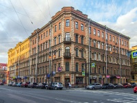 Central district, Vosstaniya st, house 43. Apartment house