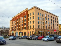 neighbour house: avenue. Chernyshevsky, house 16. office building