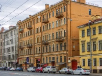 Центральный район, Суворовский проспект, дом 44. многоквартирный дом
