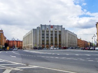 Central district, governing bodies Правительство Ленинградской области, Suvorovskiy avenue, house 67