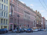Central district, Suvorovskiy avenue, house 36. Apartment house