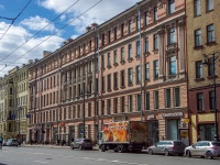 Central district, Suvorovskiy avenue, house 36. Apartment house