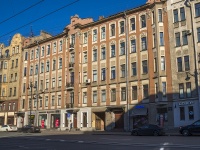 Central district, Suvorovskiy avenue, house 40. Apartment house