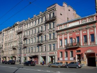 Central district, Suvorovskiy avenue, 房屋 43-45. 公寓楼