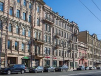 Central district, Suvorovskiy avenue, house 43-45. Apartment house