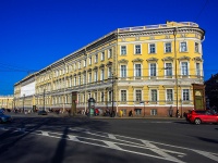 Central district, court Санкт-Петербургский гарнизонный военный суд, Dvortsovaya square, house 10
