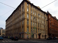 Central district, alley Baskov, house 41. Apartment house